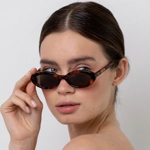 Lu Goldie Sylvie Sunglasses Tortoise